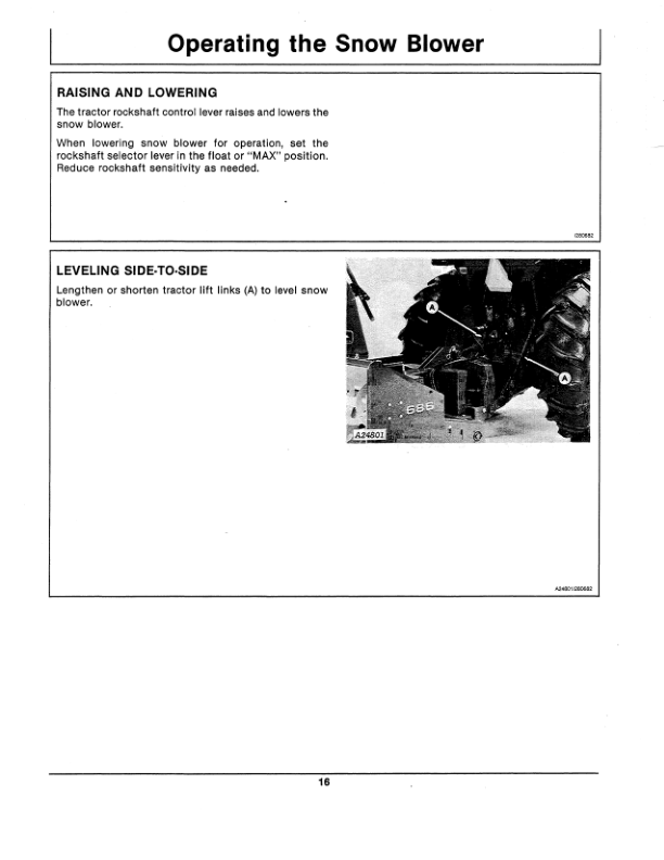John Deere 686, 696 Snow Blowers Operator's Manual (OMA45375) - Image 2