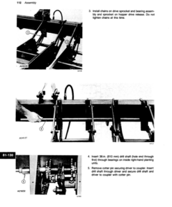 Alternative view of John Deere 7100 Integral Planters - Soybean Special Operator's Manual (OMA45378)