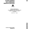 John Deere 7000 Drawn Conservation Planter Operator's Manual (OMA45513)
