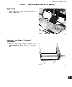 Alternative view of John Deere 7000 Drawn (Folding) Planter 8RW & 12RN Operator's Manual (OMA45598)