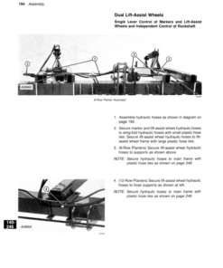 Alternative view of John Deere 7100 Folding Integral MaxEmerge Planter Operator's Manual (OMA45613)