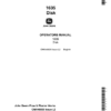 John Deere 1635 Disk Harrow Operator's Manual (OMA46835)