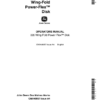 John Deere 335 Wing-Fold Power-Flex Disk Operator's Manual (OMA48057)