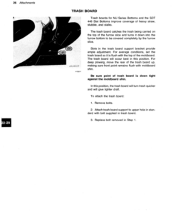 Alternative view of John Deere 4600 Integral Two-Way Moldboard Plows Operator's Manual (OMA50711)