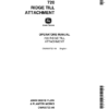 John Deere 720 Ridge Till Attachment Operator's Manual (OMA50723)