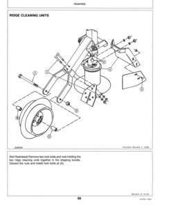 Alternative view of John Deere 720 Ridge Till Attachment Operator's Manual (OMA50723)
