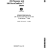 John Deere 235 Standard, Regular, DuraCushion Disks Operator's Manual (OMA51278)