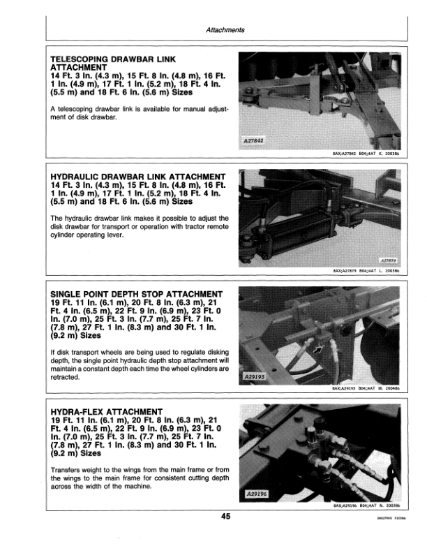 John Deere 235 Standard, Regular, DuraCushion Disks Operator's Manual (OMA51278) - Image 2