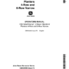 John Deere 7200 Drawn (Standard) Planters 4R & 6RN Operator's Manual (OMA54940)