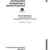 John Deere 7240 (Narrow Row) Drawn Planters Operator's Manual (OMA54954)