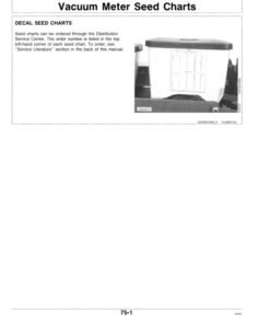 Alternative view of John Deere 7240 (Narrow Row) Drawn Planters Operator's Manual (OMA54954)