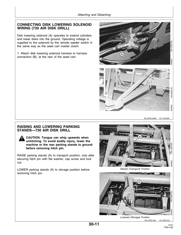 John Deere 787 Air Seeding System (001305-) Operator's Manual (OMA58178) - Image 2
