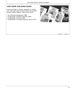 Alternative view of John Deere 1850 No-Till Air Drill Operator's Manual (OMA58180)