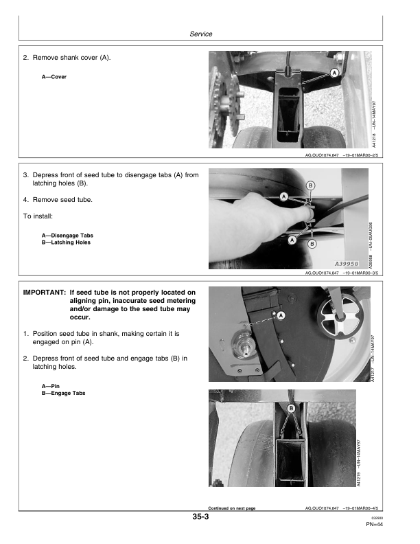 John Deere Computer Trak 250 Seed Monitors Operator's Manual (OMA59083) - Image 3