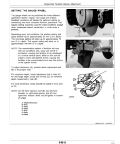 Alternative view of John Deere 1750 Drawn Planter (675101-675999) Verify Row Spacing = (4R - 6RN) Operator's Manual (OMA60109)