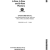 John Deere 1750 Drawn Planters (680100-684999) (4R - 6N - 6W - 8N = Conservation) (4N - 4W - 6N = Standard) Operator's Manual (OMA62298)