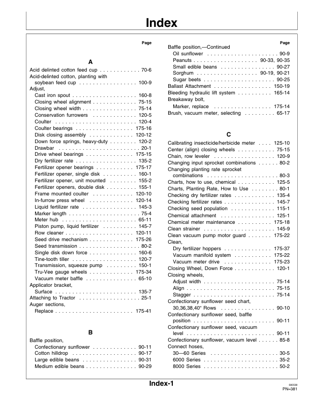 John Deere 1750 Drawn Planters (680100-684999) (4R - 6N - 6W - 8N = Conservation) (4N - 4W - 6N = Standard) Operator's Manual (OMA62298) - Image 3