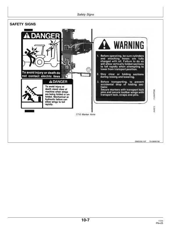 John Deere 1710 & 1720 Integral Planters Operator's Manual (OMA62502) - Image 3