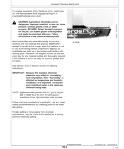 Alternative view of John Deere 1760 & 1760NT Planters (North American) (690101-695100) Operator's Manual (OMA67600)