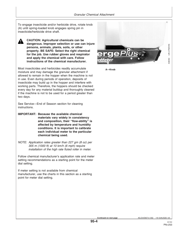 John Deere 1760 & 1760NT Planters (North American) (690101-695100) Operator's Manual (OMA67600) - Image 2