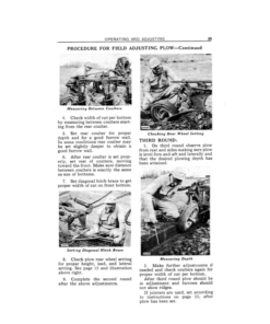 Alternative view of John Deere 555, 555H Three-, Four-Bottom Drawn Moldboard Plows Operator's Manual (OMA69659)