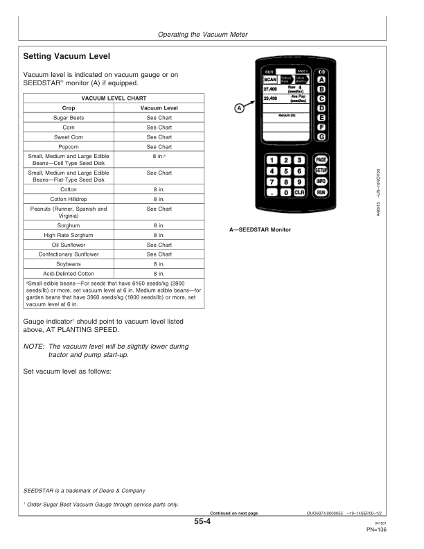 John Deere 1770 Drawn Planters (Includes OM Supplement A76259) Operator's Manual (OMA69688) - Image 2