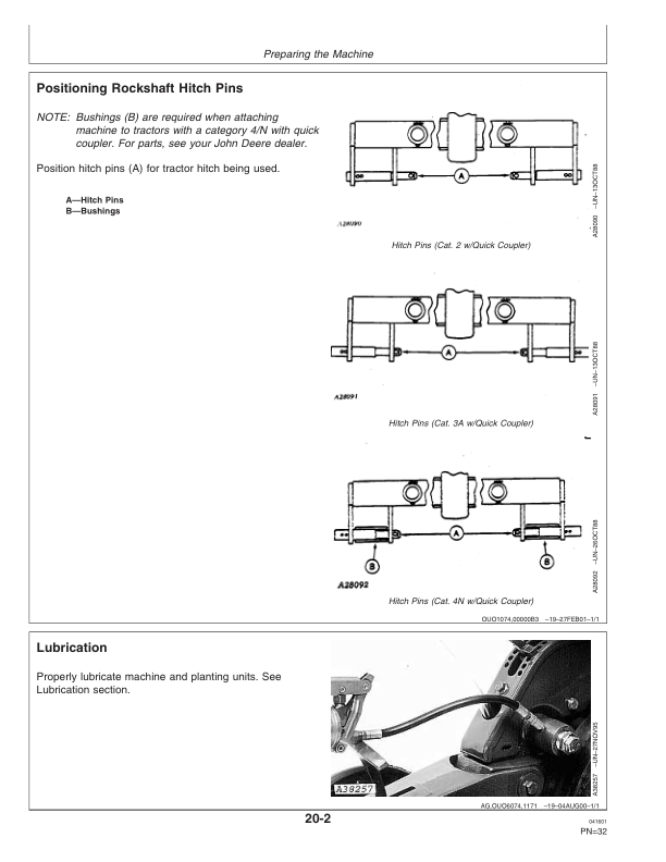 John Deere 1770 Drawn Planters (Includes OM Supplement A76259) Operator's Manual (OMA69688) - Image 4