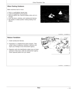Alternative view of John Deere 1810 Air Seeding Tools Operator's Manual (OMA71094)