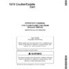 John Deere 1570 Coulter/Caddie Cart (North American) (705101-725100) Operator's Manual (OMA72169)