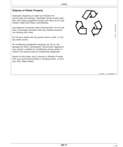 Alternative view of John Deere 1570 Coulter/Caddie Cart (North American) (705101-725100) Operator's Manual (OMA72169)