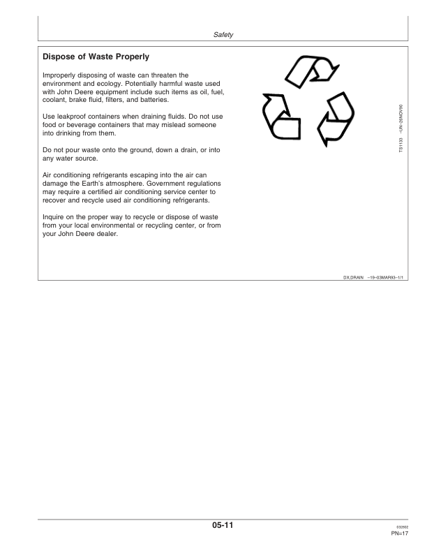 John Deere 1570 Coulter/Caddie Cart (North American) (705101-725100) Operator's Manual (OMA72169) - Image 2