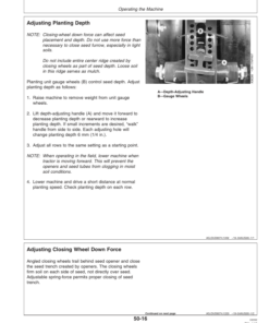 Alternative view of John Deere 1780 Drawn Planters 12/23 Row - 15/30 In. Spacing 16 Row - 22 In. Spacing Operator's Manual (OMA72774)