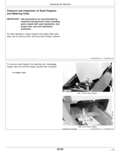 Alternative view of John Deere (670101- ) 1780 Drawn Planters 16/31 Row - 15/30 In. Spacing 24 Row - 20 In. Spacing Operator's Manual (OMA72775)