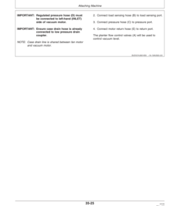 Alternative view of John Deere 1790 Drawn Planters (700101-700999) Operator's Manual (OMA74223)