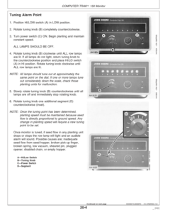 Alternative view of John Deere ComputerTrak Monitors Worldwide Edition (720101-735100) Operator's Manual (OMA77221)