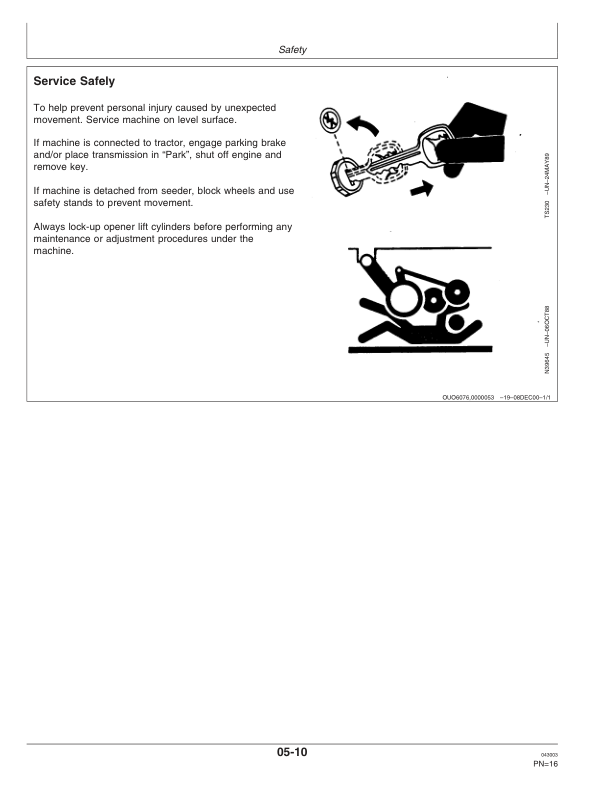John Deere 1890 No-Till Air Drill North America (700101-705100) Operator's Manual (OMA77479) - Image 3