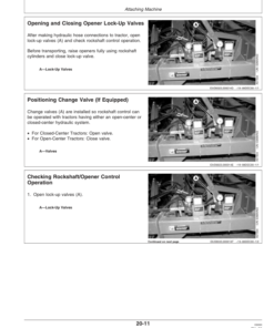 Alternative view of John Deere 1895 SFP No-Till Air Drill North America (7050101-710100) Operator's Manual (OMA77489)