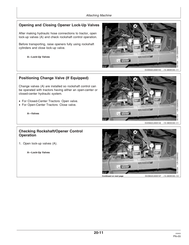 John Deere 1895 SFP No-Till Air Drill North America (7050101-710100) Operator's Manual (OMA77489) - Image 2