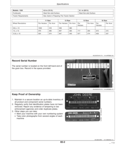 Alternative view of John Deere 1530 Tru-Vee Drill (North America) (710101-Current) Operator's Manual (OMA81356)