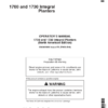 John Deere 1700 & 1730 Integral Planters North America & Australia Edition Standard Units (705101-715999) Operator's Manual (OMA82860)