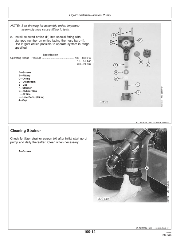 John Deere 1700 & 1730 Integral Planters Mexico Edition Metric Units (705101-715999) Operator's Manual (OMA82866) - Image 4