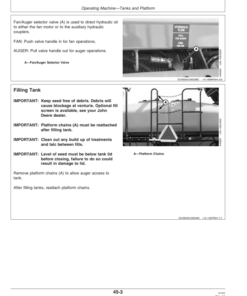 Alternative view of John Deere 1690 Central Commodity System Operator's Manual (OMA83111)