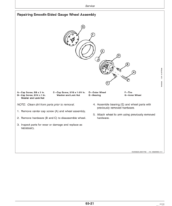 Alternative view of John Deere 1890 Central Commodity System Operator's Manual (OMA83112)