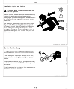 Alternative view of John Deere 1990 Central Commodity System North America & Australia (715101-725100) Operator's Manual (OMA83113)