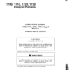 John Deere 1700, 1710, 1720 & 1730 Integral Planter North America & Australia Edition (725101-730100) Operator's Manual (OMA85375)