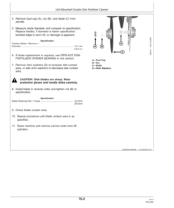 Alternative view of John Deere 1750, 1770 12R, 1780 Planters (725101-725999) Operator's Manual (OMA85423)