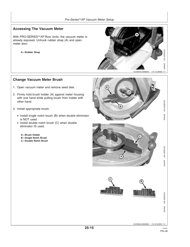 John Deere Components for DB44, DB58, DB60, DB66, DB80, DB88, & DB90 Deere/Bauer Planters Worldwide Edition (725101-730100) Operator's Manual (OMA85435) - Image 3