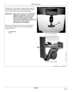 Alternative view of John Deere 1770NT 12/16/24 Row Planter with MaxEmerge XP Row Units Operator's Manual (OMA85449)