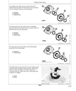 Alternative view of John Deere Components for DB44, DB58, DB60, DB66, DB80, DB88, & DB90 Deere/Bauer Planters Worldwide Edition (730101-735100) Operator's Manual (OMA86807)