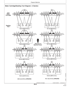 Alternative view of John Deere 1840 Air Seeding Tools (730101-730999 ) Operator's Manual (OMA86890)